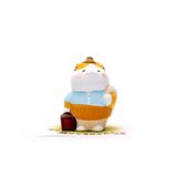 Mèo Đi Du Lịch (Cam) Đứng