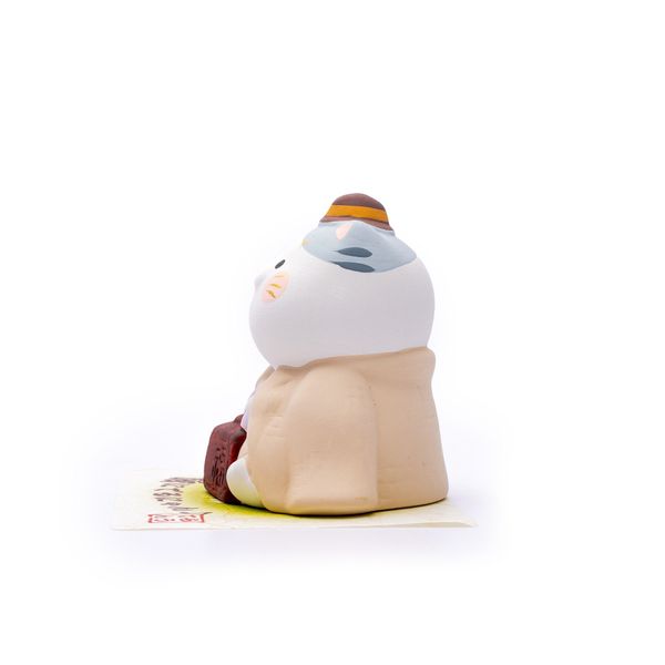 Mèo Đi Du Lịch (Hồng) Ngồi