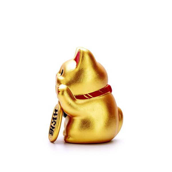 Mèo Maneki May Mắn Vàng