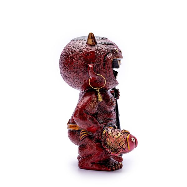 Tượng Oni cầm chùy