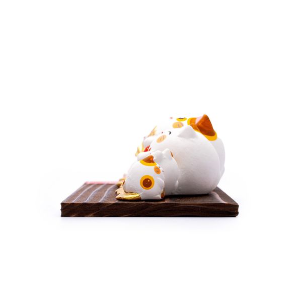 Bộ Tượng Mèo May Mắn Mini Nhật Bản