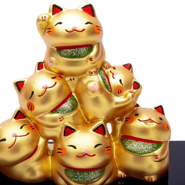 Tượng Mèo Khai Kim vận