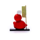 Daruma May Mắn 3 Tầng Nhật Bản - Màu Đỏ