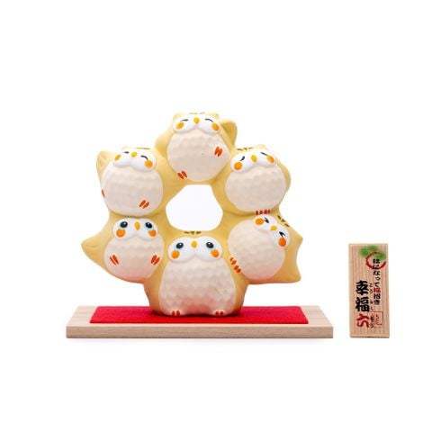 Bộ Vòng Tròn May Mắn - 6 Chú Cú Mini