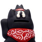 Ống heo Chó Shiba Và Con Vẫy Tay Mang Măy Mắn - Màu Đen