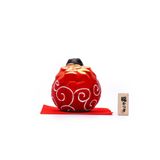 Ống Heo Chó Shiba Mang Túi Vận May - Size Nhỏ - Màu Đen