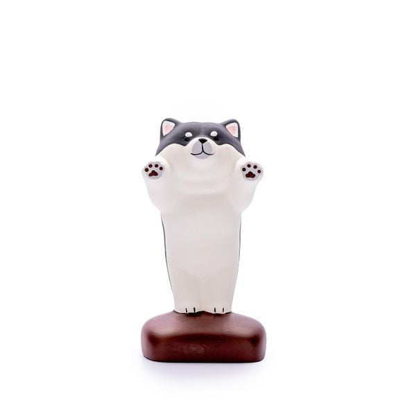 Chú Chó Shiba Ngóng Chờ - Size Lớn - Màu Đen
