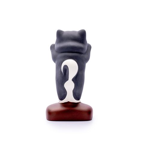 Tượng Chó Shiba Size Lớn - Màu Đen