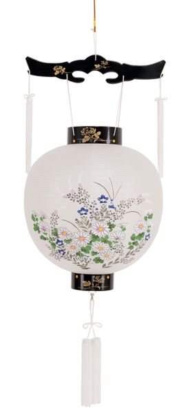 Đèn Lồng Cung Đình Gotenmaru số 11 Makie Tranh Lụa 011
