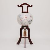 Đèn Lồng Cung Đình Mikino số 10 Tranh Lụa Đôi lụa 412