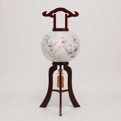 Đèn Lồng Cung Đình Mikino số 10 Tranh Lụa Đôi lụa 412