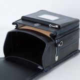 Cặp Randoseru Pelican Pokke Đen Chỉ Lam