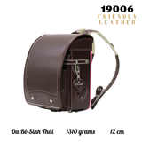 Cặp Randoseru 19006 Friendly Leather Nâu