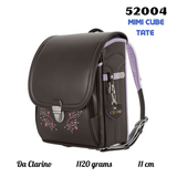 Cặp Randoseru Mimi Cube Tate Brown X Metallic Lavender
