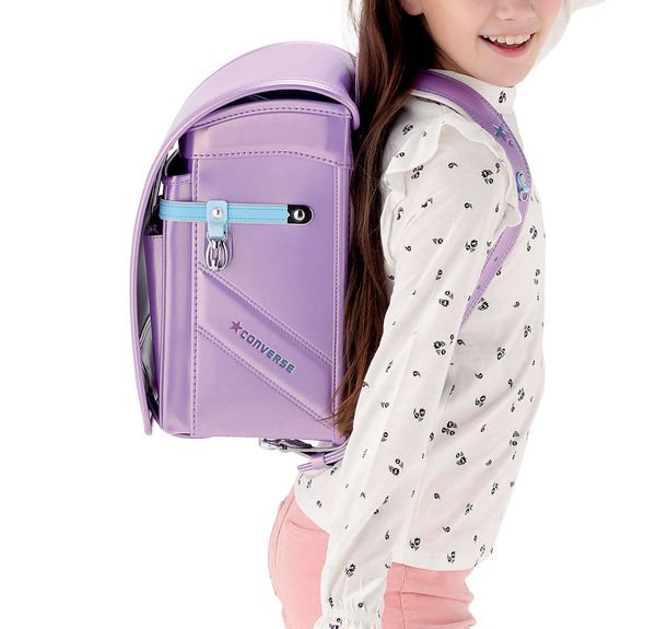 Cặp Randoseru Converse Basic Model Metallic Lavender