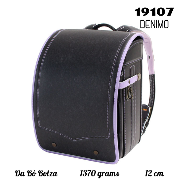 Cặp Randoseru Denimo Black X Violets