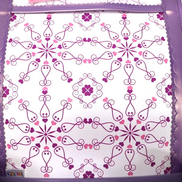 Cặp Randoseru Pelican Pokke Tím Ánh Kim