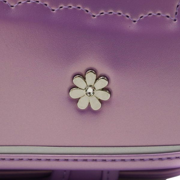 Cặp Randoseru Pelican Pokke Tím Ánh Kim