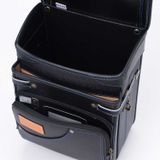 Cặp Randoseru Denimo Black - Blue Stitching