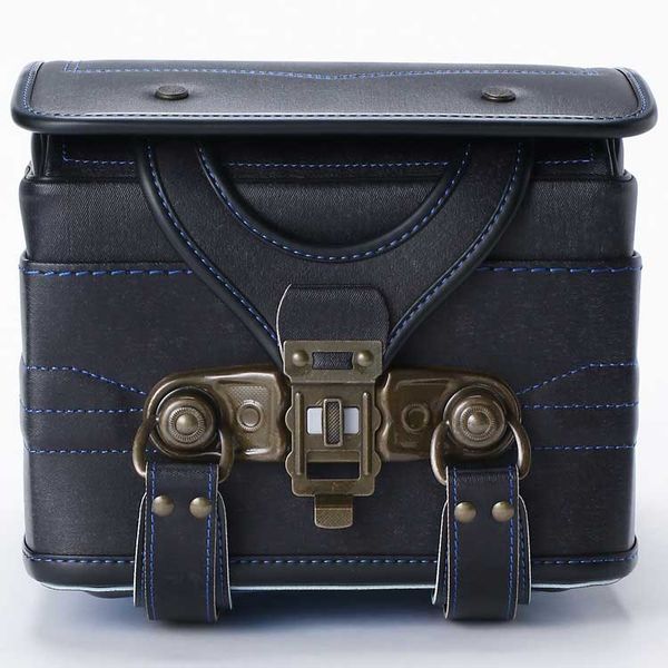 Cặp Randoseru Denimo Black - Blue Stitching