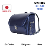 Cặp Randoseru Mimi Cube Yoko Pearl Navy X Marine Blue