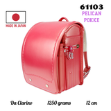 Cặp Randoseru Pelican Pokke Đỏ Dâu Tây