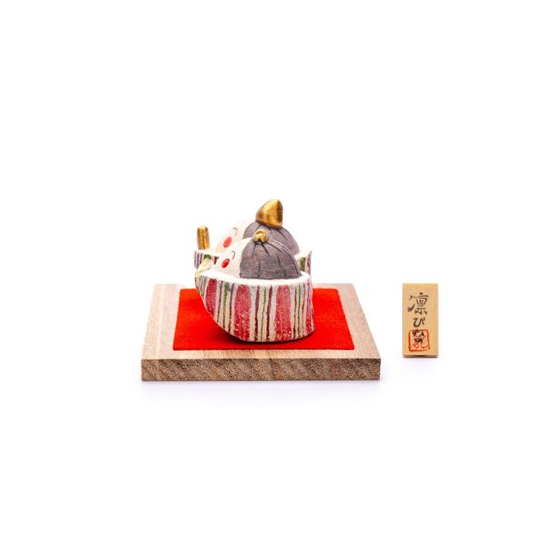 Búp Bê Hina Mini Tròn – Nét Đẹp Truyền Thống Nhật Bản