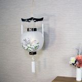 Đèn Lồng Cung Đình Gotenmaru số 11 Makie Tranh Lụa 011