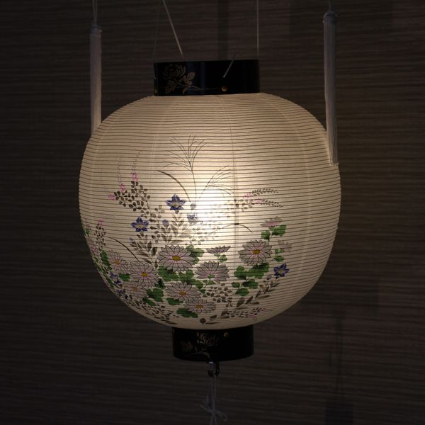 Đèn Lồng Cung Đình Gotenmaru số 11 Makie Tranh Lụa 011