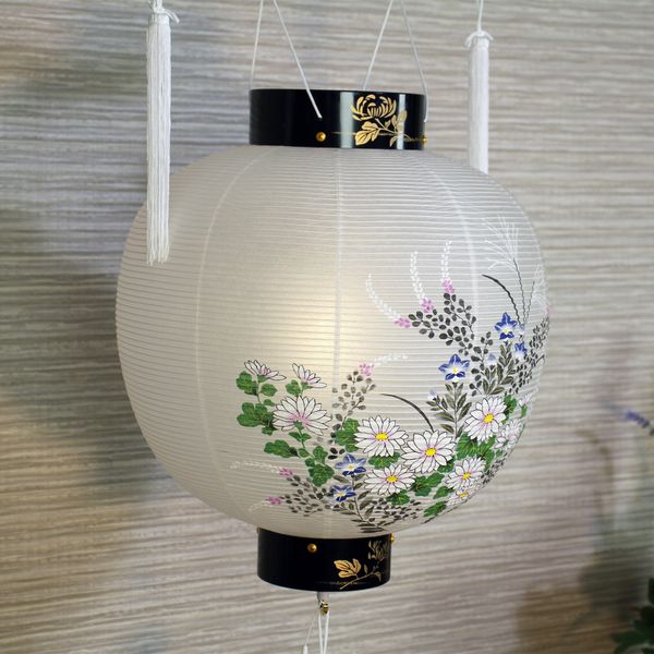 Đèn Lồng Cung Đình Gotenmaru số 11 Makie Tranh Lụa 011