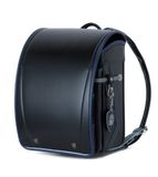 Cặp Randoseru Wonder Shiny Black X Marine Blue