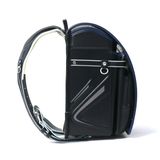 Cặp Randoseru Amity Black x Marine Blue - Marine Blue Stitching