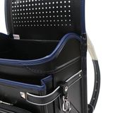 Cặp Randoseru Amity Black x Marine Blue - Marine Blue Stitching