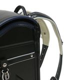 Cặp Randoseru Amity Black x Marine Blue - Marine Blue Stitching