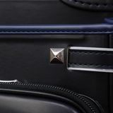 Cặp Randoseru Amity Black x Marine Blue - Marine Blue Stitching