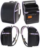 Cặp Randoseru Denimo Black X Violets