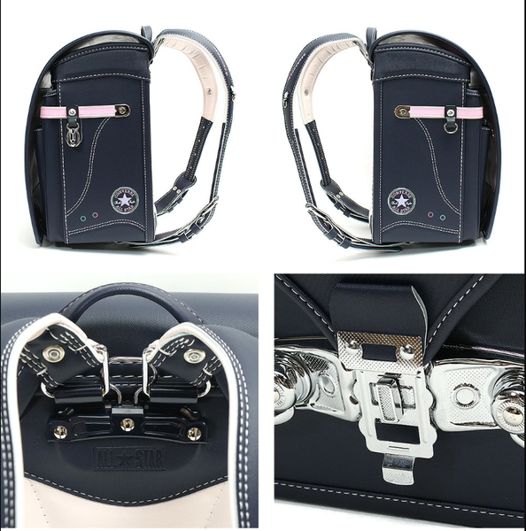 Cặp Randoseru Converse Casual Model Denim X Baby Pink