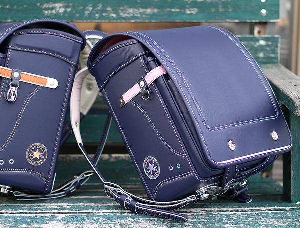 Cặp Randoseru Converse Casual Model Denim X Baby Pink