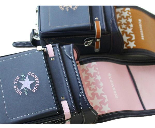 Cặp Randoseru Converse Casual Model Denim X Baby Pink