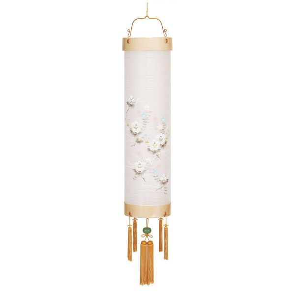 Đèn Lồng Cung Đình Sumiyoshi Shiraki Mai 9 Tranh Lụa