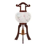 Đèn Lồng Cung Đình Mikino số 10 Tranh Lụa Đôi lụa 416