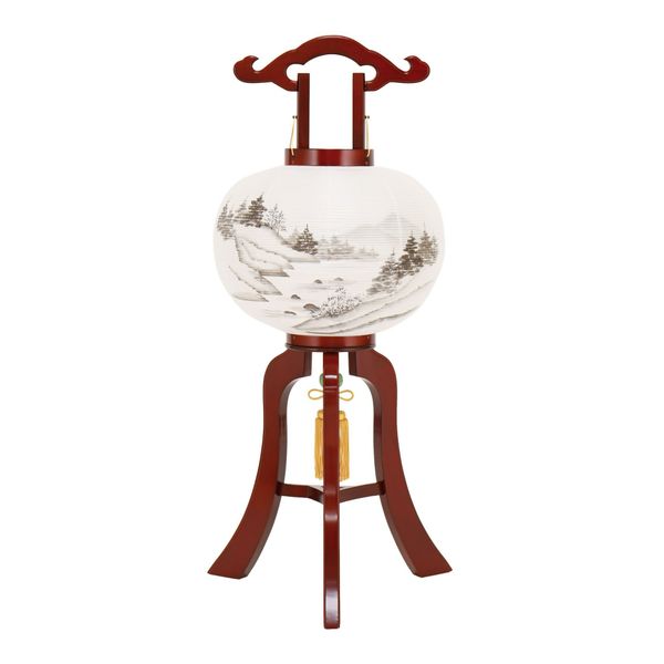 Đèn Lồng Cung Đình Lantern Mikino 11 Tranh Lụa
