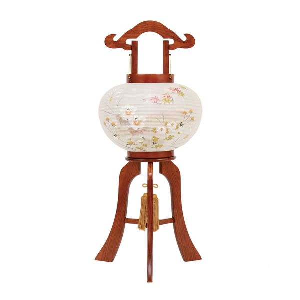 Đèn Lồng Cung Đình Hagi No Incense số 10 Tranh Lụa đôi