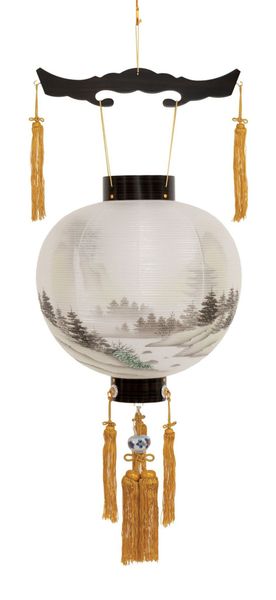 Đèn Lồng Cung Đình Gotenmaru Mard số 13 hình ảnh lụa