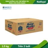  Sữa Bột GrowPLUS+ Biếng Ăn (Xanh) cho trẻ tăng cân khoẻ mạnh 2+ Lon 1.5KG 