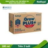  Sữa bột pha sẵn GrowPLUS+ Biếng ăn (XANH) cho trẻ tăng cân khoẻ mạnh (Trên 2 tuổi) hộp 180ml 