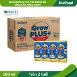  Sữa bột pha sẵn GrowPLUS+ Biếng ăn (XANH) cho trẻ tăng cân khoẻ mạnh (Trên 2 tuổi) hộp 180ml 