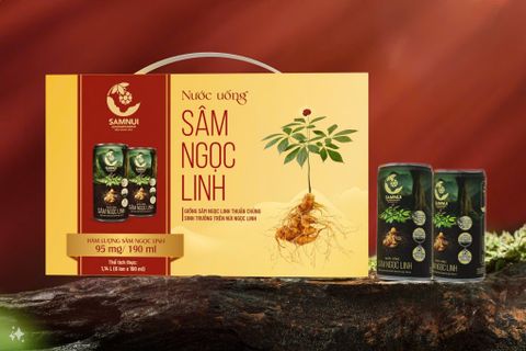  Nước Uống Sâm Ngọc Linh Lon 190ml 