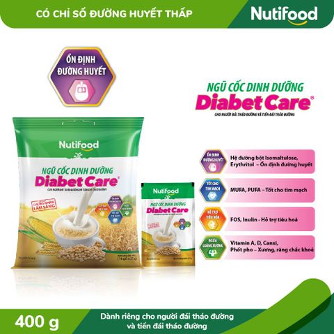  Ngũ Cốc Dinh Dưỡng Nutifood DiabetCare Gói 25g 