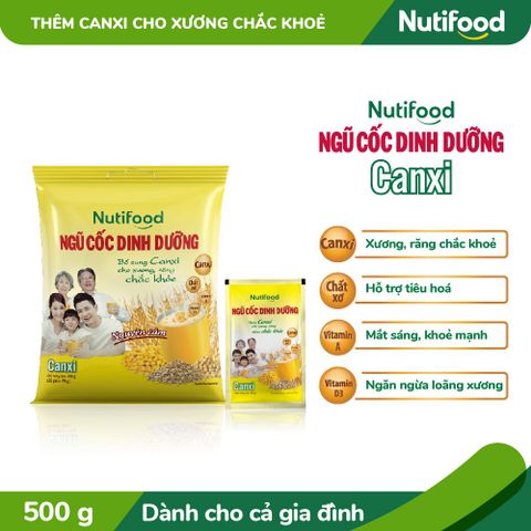  Ngũ cốc dinh dưỡng NutiFood – Canxi gói 25g 